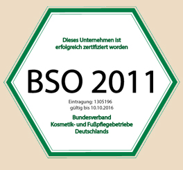 Kosmetikschule Akademie L'ESTHETIQUE Dortmund zertifiziert nach BSO 2011